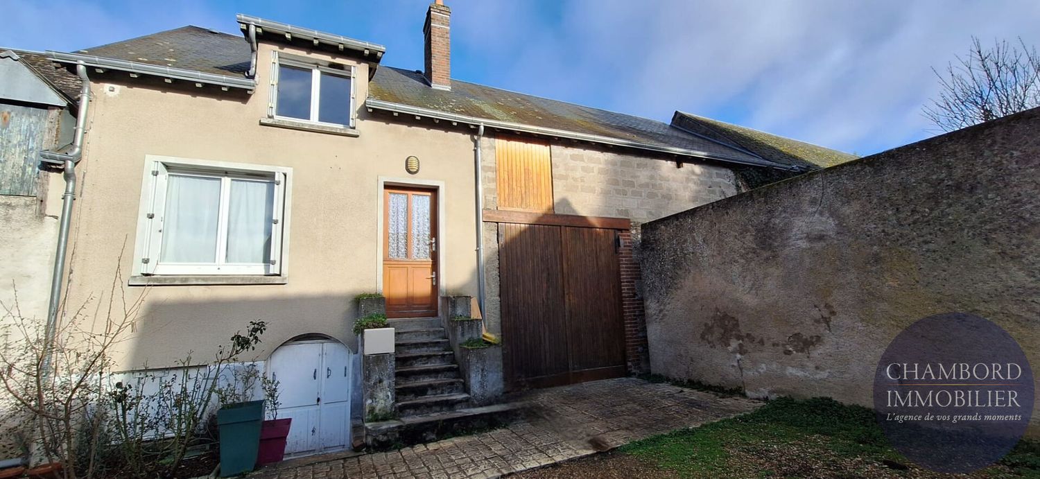 Image Façade à  maison mitoyenne de Monteaux
