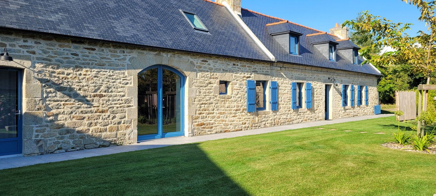 Image Façade à  maison individuelle de Plomeur